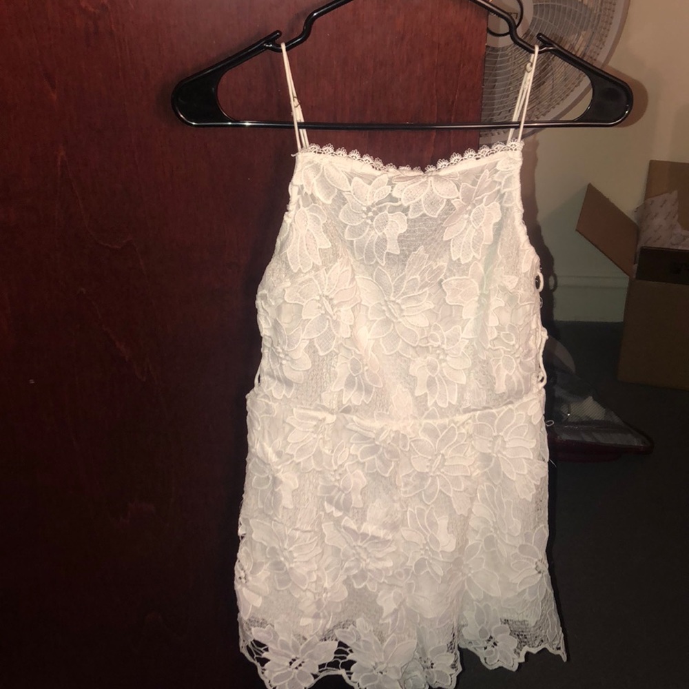 White romper